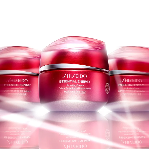 乾く前に、保湿体力を。赤のSHISEIDO エッセンシャルイネルジャ