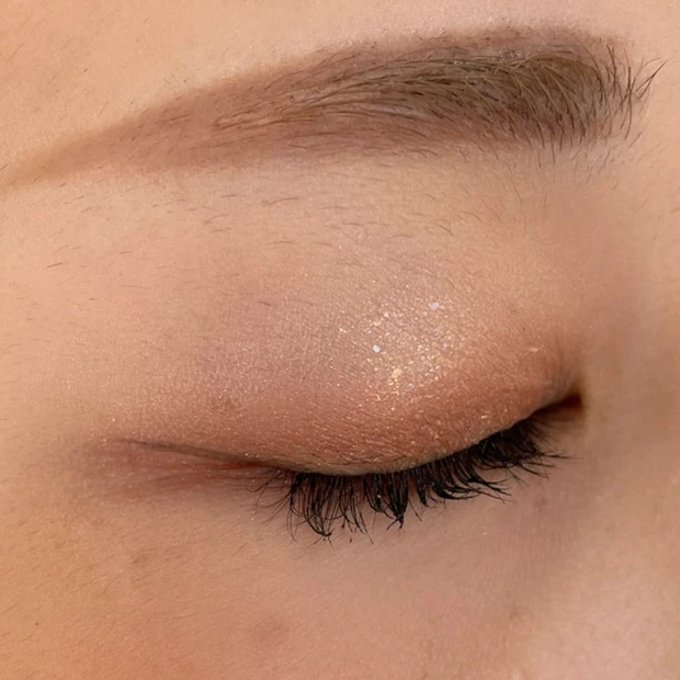 秋のオレンジメイク プチプラコスメ 仕上がり