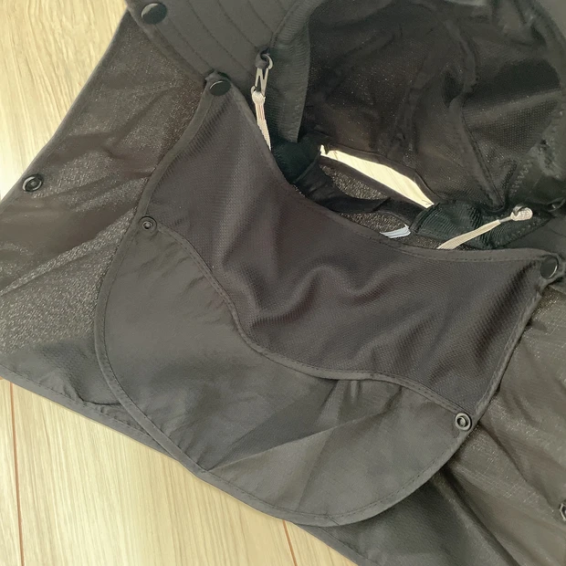 紫外線対策　一体型　帽子