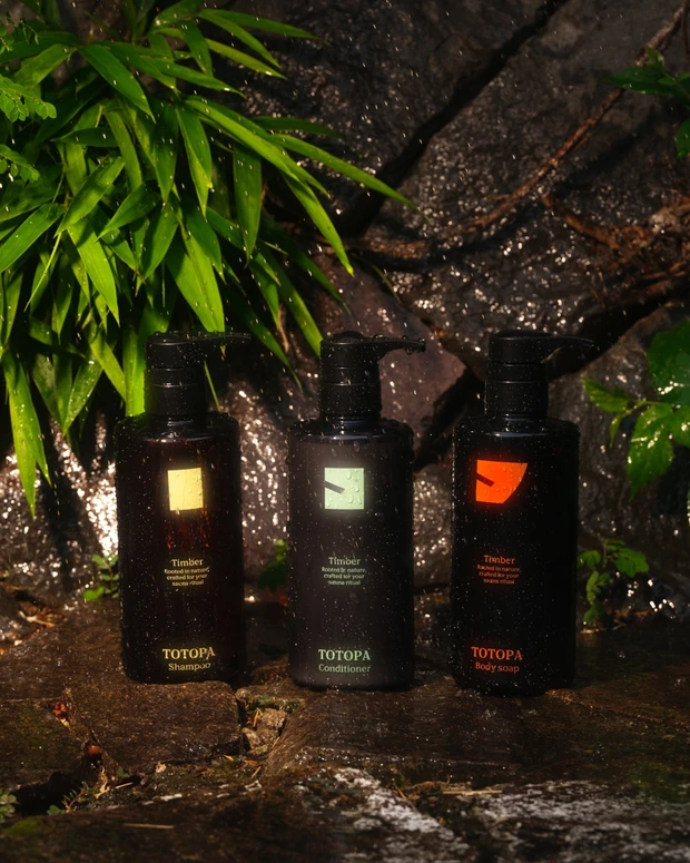外苑前　TOTOPA　トトパ　アメニティ　シャンプー　トリートメント　ボディソープ