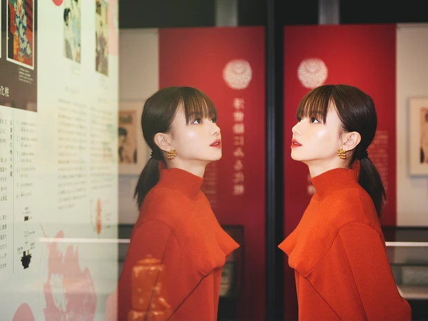 今も昔もメイクは楽しい! 山本舞香さんが『紅ミュージアム』で化粧の歩みについて学んできました
