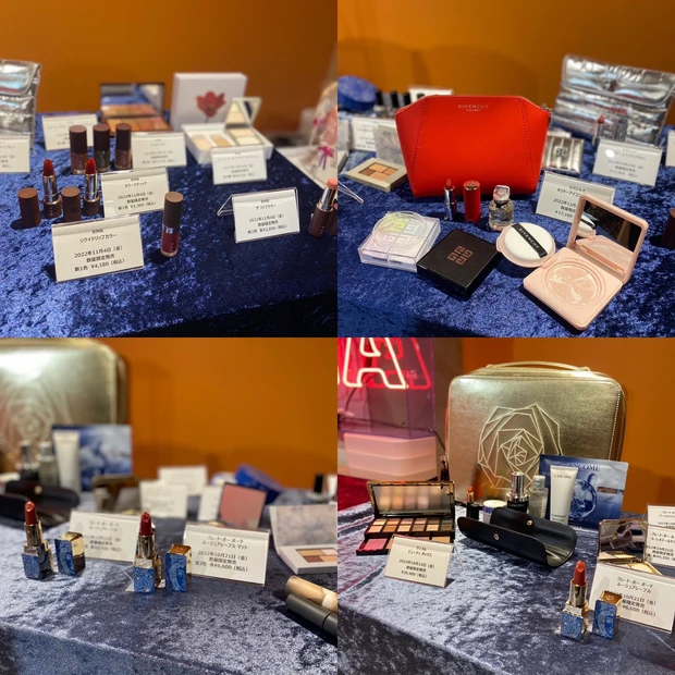 2022クリスマスコフレの展示も🎁