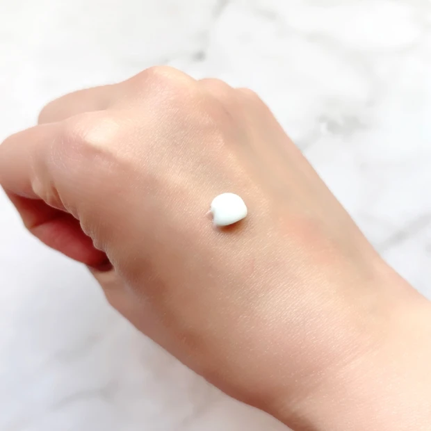 乾燥性敏感肌のことを考えたキュレル フェイスクリームのスウォッチ写真