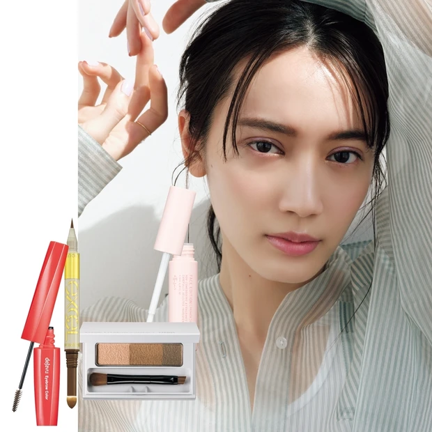 Georgeさんがレッスン！ 夏の落ちない眉メイクは「皮脂予防ベース」が…