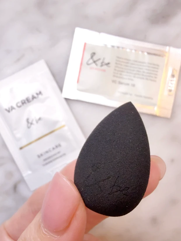 ゲームの景品　＆be ブラックスポンジ ミニサイズ