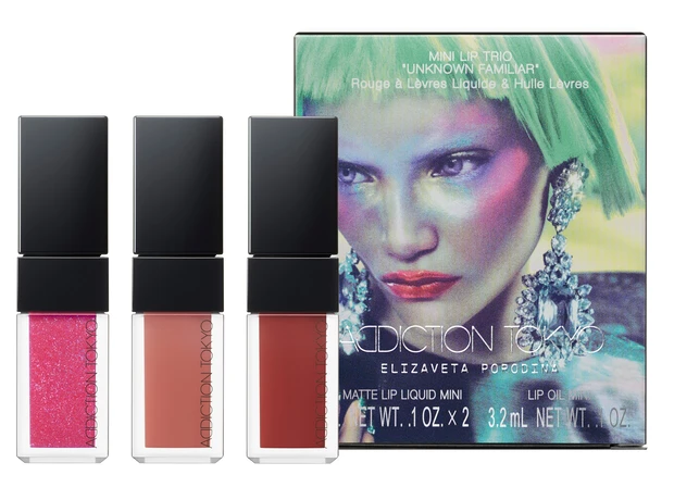アディクション　ミニ リップ トリオ “アンノウン ファミリア”【クリスマスコフレ＆ホリデー限定品2023】