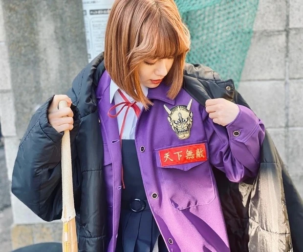 『今日から俺は!!劇場版』にて、山本舞香さんがスケバン・森川涼子役で出演中！