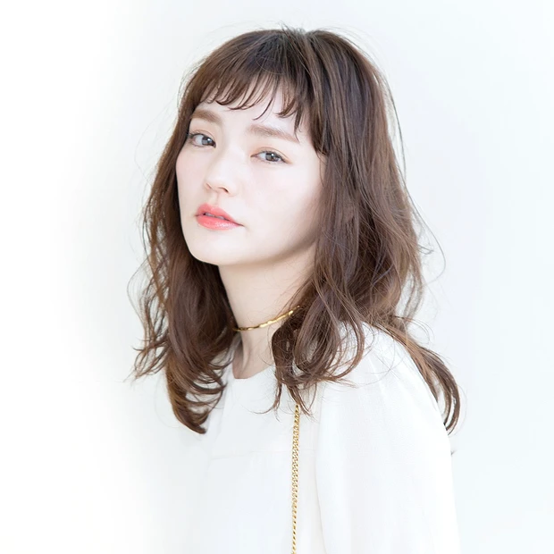 10トーンの髪色 モーヴアッシュ