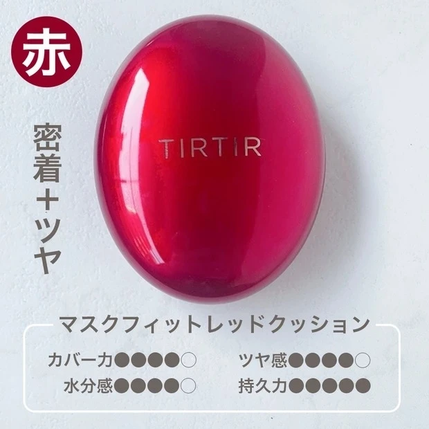 美容好きが比較! 「TIRTIR(ティルティル)クッションファンデーション」タイプ別レビュー マスク フィット レッド クッション