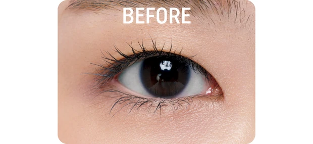 アイメイク 一重 長井かおり シャネル レ キャトル オンブル ブトン 219 ビフォー