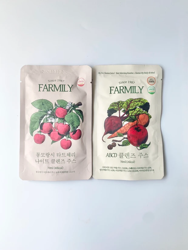 ファミリー　クレンズジュース　オリーブヤング