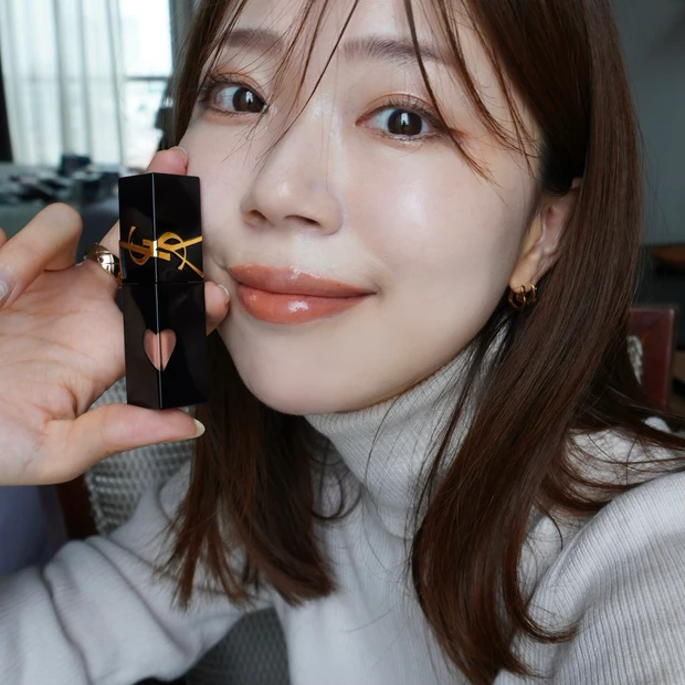 2025MYベスコスリップ①YSL(イヴ・サンローラン) ザ インクス ヴィニルクリーム 443:ポップ ザ ヌード