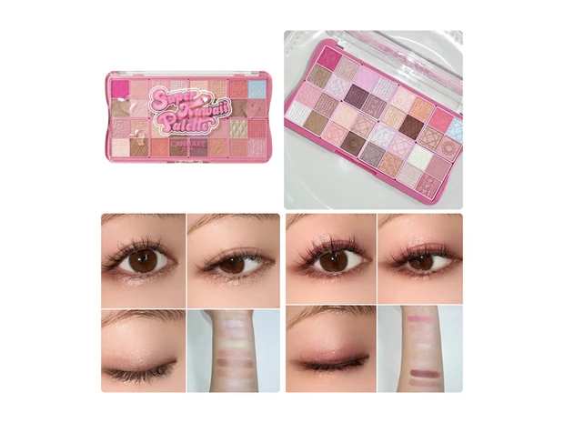 キャンメイク「スーパーかわいい！パレット」が限定発売中！ 40周年を記念した全32色入りスペシャルアイシャドウ