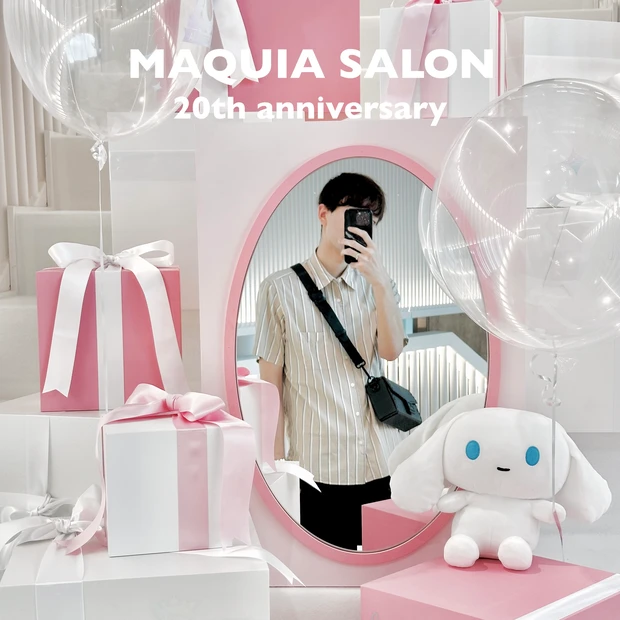 マキアサロン アイシナモロール フォトスポット