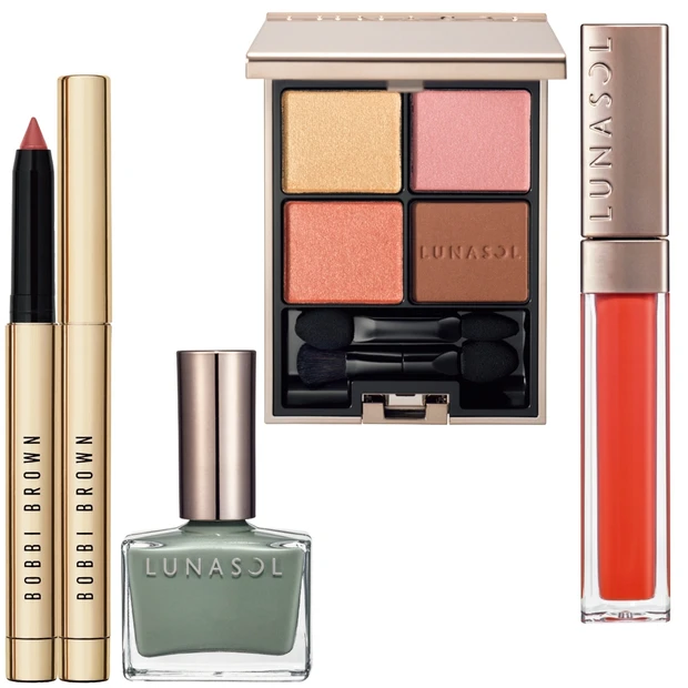 春の「ルナソル」はくすみパステルが充実。「ボビイ ブラウン」の新リップが…