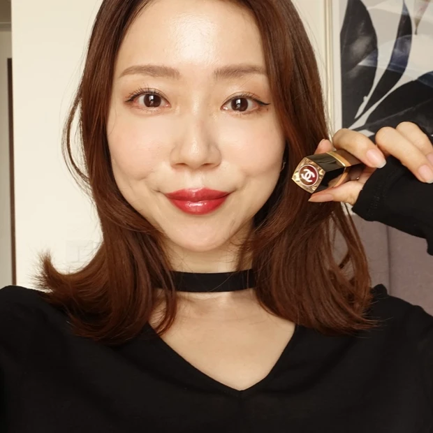 【赤リップ3選】既存色から選ぶ「一生推したい」運命レッド：①シャネル ルージュ ココ フラッシュ 164 フレイム