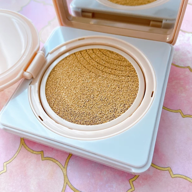 コスパ抜群！【これ１つでベースメイク完成👏】クッションファンデLOVEな私がオススメするFujiko「デュアルクッション ファンデーション」💕_2_2