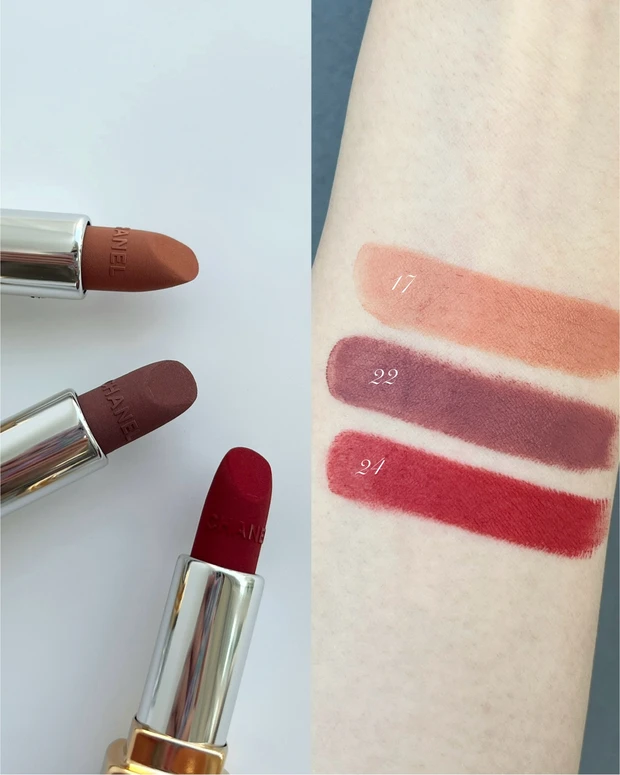 シャネルの10月発売リップをスウォッチ！ 人気2アイテムから