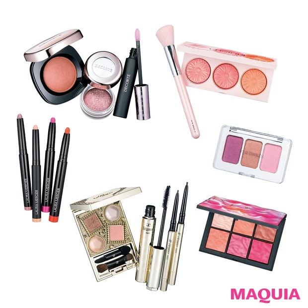 心躍る鮮やかカラーが揃い踏み！ トレンドセッターになれるメイクコスメ特集…