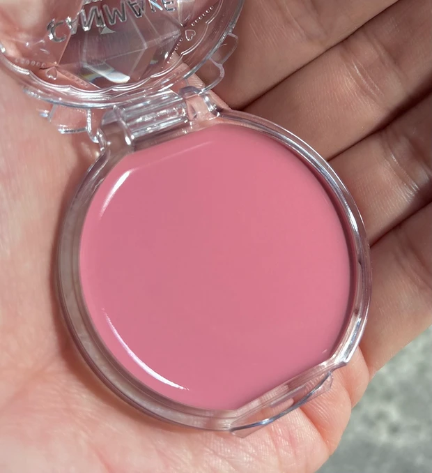 キャンメイク　クリームチーク　新作　新色　25 さくらんぼホイップ　イエベ　ブルベ　どこで　先行販売　プチプラ