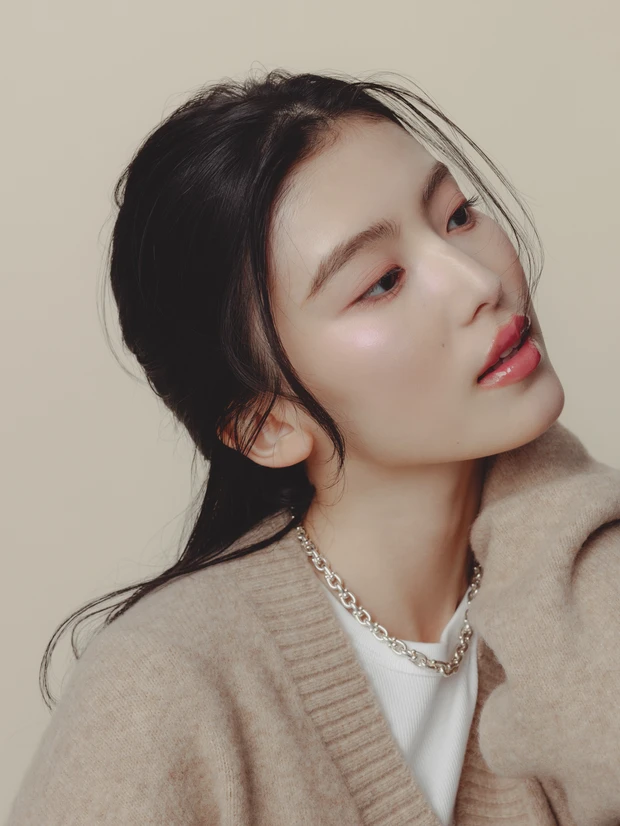 ユニクロ　UNIQLO　カーディガン　ピンクメイク　やり方