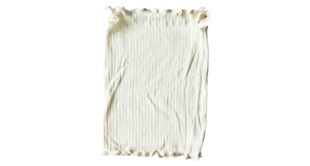 SOWAN もっちりシルクネックウォーマー アイボリー ￥1500／エルアイシー