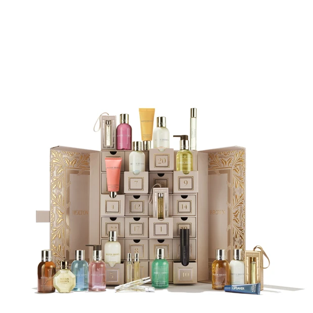 モルトンブラウンの第1弾はアドベントカレンダー！ 限定デザインも充実【クリスマスコフレ2025】