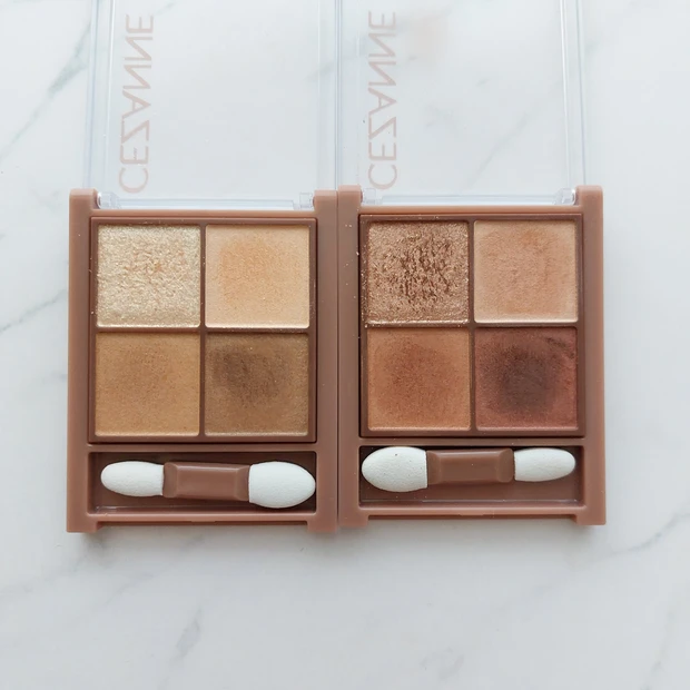 セザンヌ ビタートーンアイシャドウ イエベ