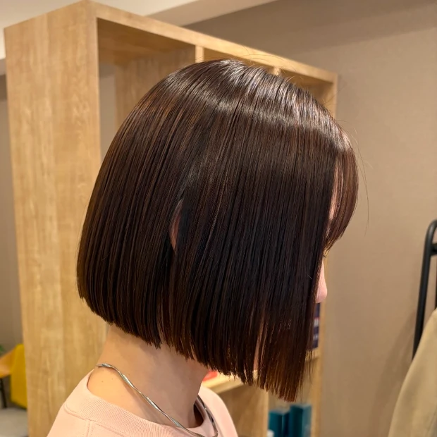 ミニボブ　大人ボブ　ミニボブアレンジ　ボブアレンジ　ボブスタリング