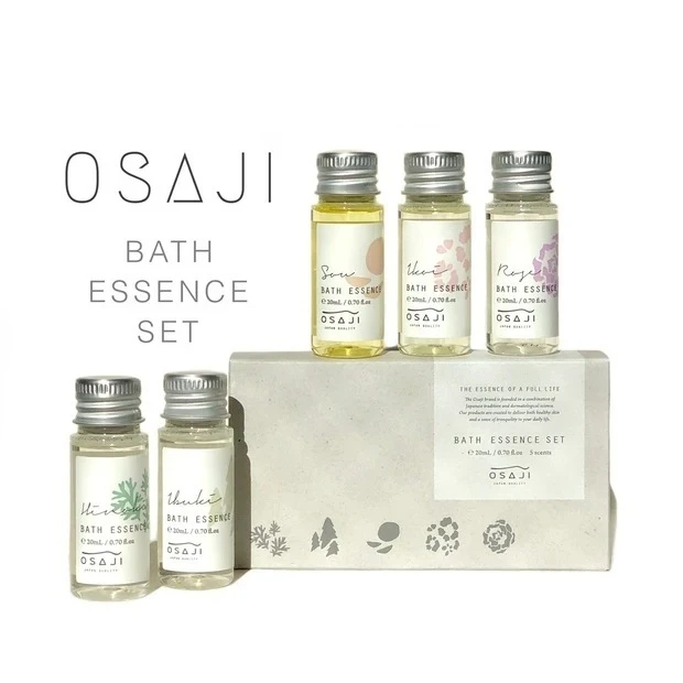 【プレゼントにおすすめ】OSAJIで見つける、センスと実用性を兼ね備えたギフト3選_OSAJI バスエッセンスセット