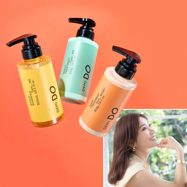 10代のころのような美しい髪を目指す「DEMI DO」にマミ様も夢中！