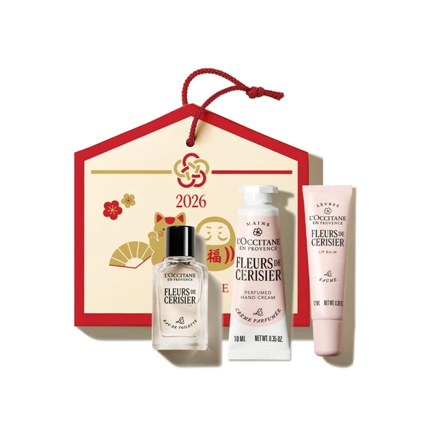 ロクシタン 限定 ギフト プレゼント グッドラックギフト 桜 受験