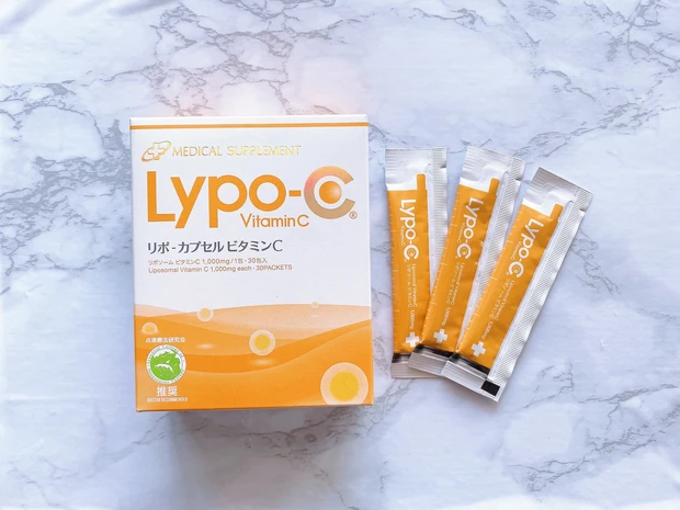 Lypo- C リポ‐カプセル ビタミンC 30包入り ¥7,200(税抜)