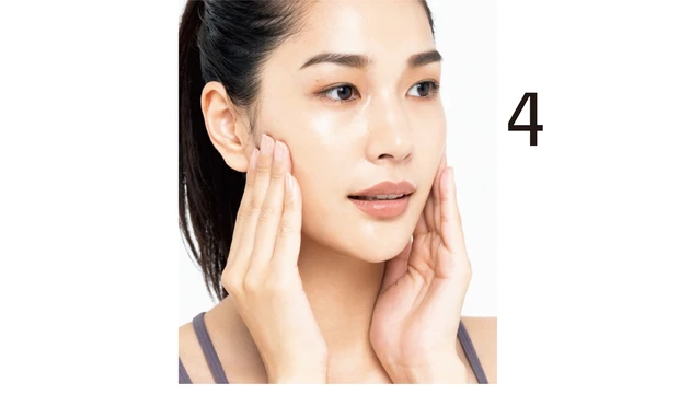 4頬骨下にある咬筋をほぐす