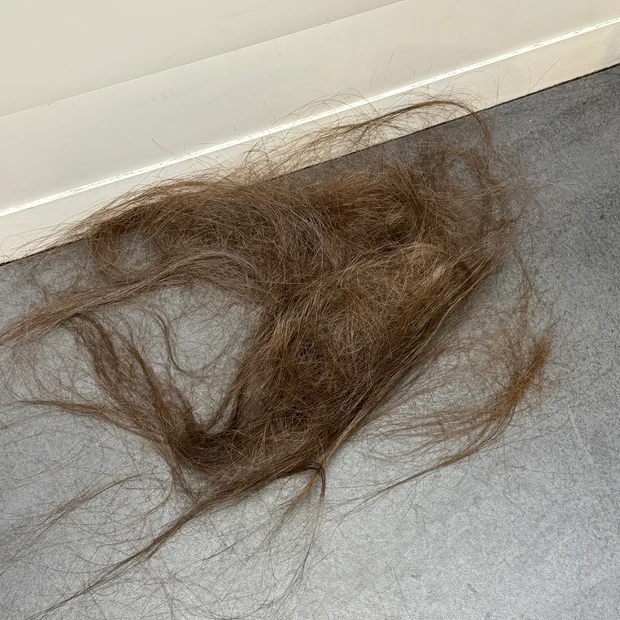 秋支度にヘアメンテナンス。ブルーグレー系のベージュにカラーチェンジしました_2