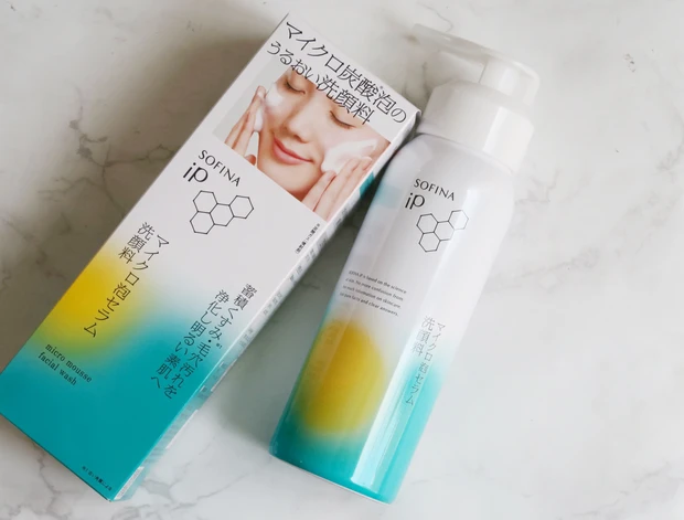 大ヒットした洗顔料がリニューアル！『 SOFINA iP マイクロ泡セラム