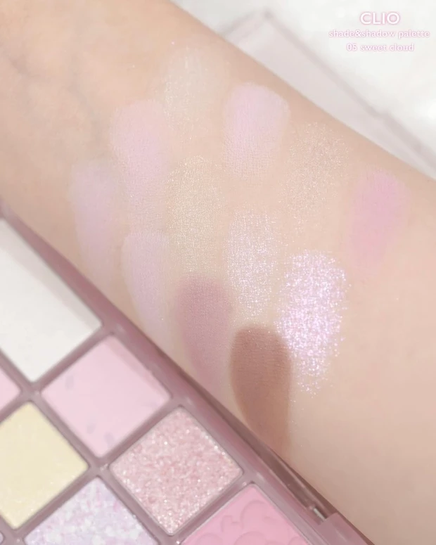 【Qoo10メガ割おすすめ】CLIO新作アイシャドウ✨パステルカラーが揃った夢みたいなパレット☁️😴🍬_2_1