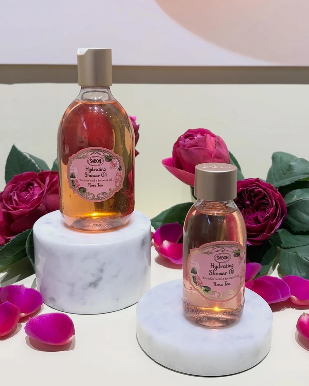 SABON ハイドレイティング シャワーオイル ローズティー