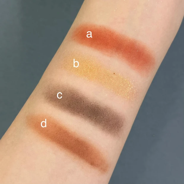 イエベにおすすめのアイシャドウ エスティ ローダー ザ エッセンシャル アイシャドウ クアッド ゲッタウェイ スウォッチ