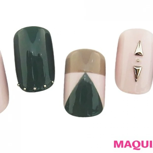 クールでレトロ♪　レディな70年代風ネイル