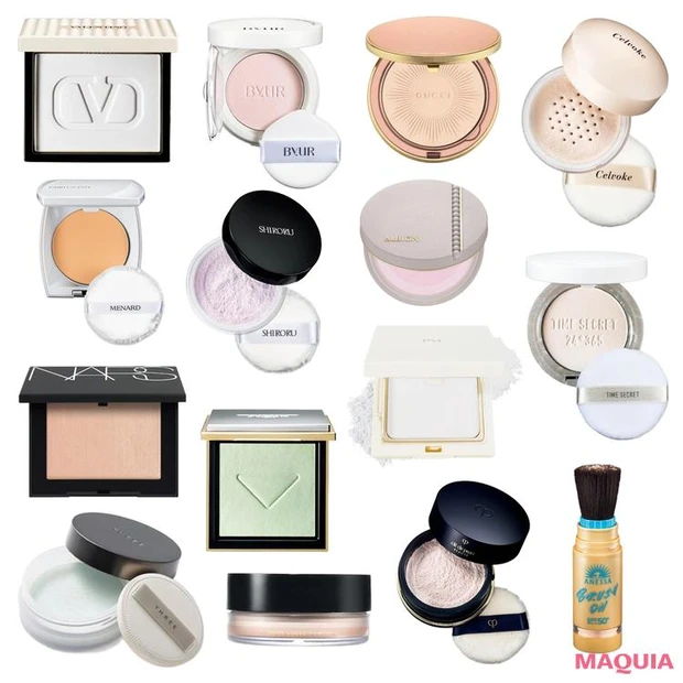 マキア人気記事ランキング5位 【2026年最新版】人気フェイスパウダーおすすめ43選！ 乾燥しない・崩れない・スキンケア系etc.目的別に紹介