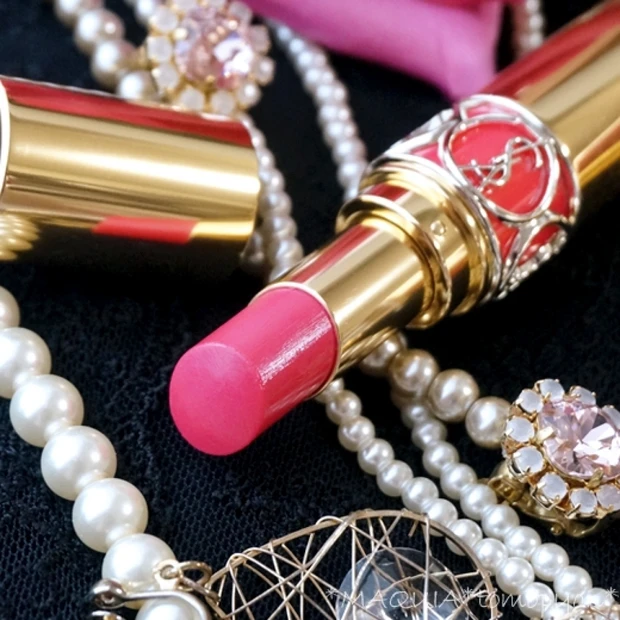 ブルーベースに似合う口紅❤イヴ・サンローラン ルージュ ヴォリュプテ シャイン 59