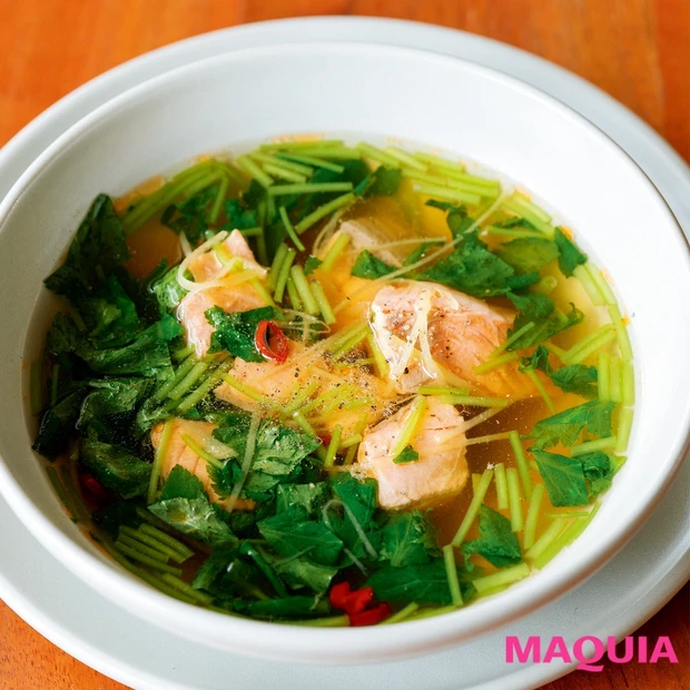 体を冷やさないサラダ、胃&腸から温めるスープetc. 冷えを撃退する食事…