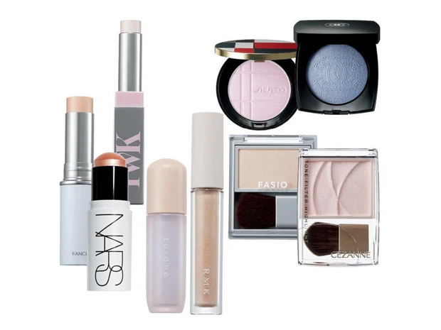 【おすすめ春新作ハイライト9選】HOW TOつきで今っぽいツヤ肌レシピをお届け