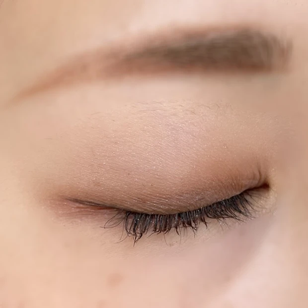 KANEBO カラードシャドウ 06 Scenic Beauty ブルベ 仕上がり