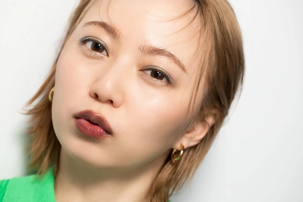 私立恵比寿中学　安本彩花　緑メイク　グリーンメイク