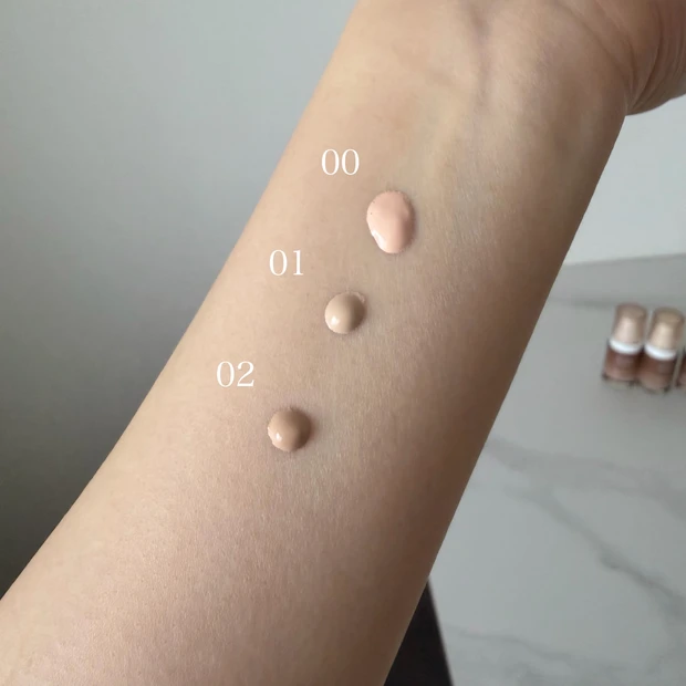 シンピュルテ ファンデ 色選び