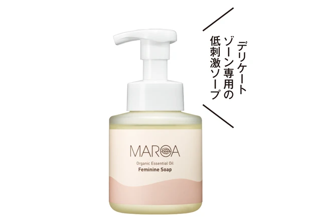 フェミニンソープ 280ml ￥3080／MAROA