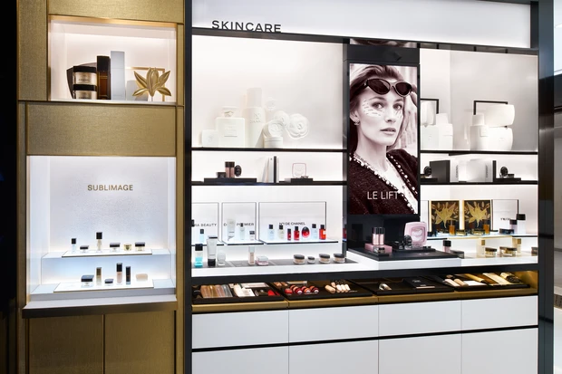 シャネル ニュウマン高輪 スキンケアエリア