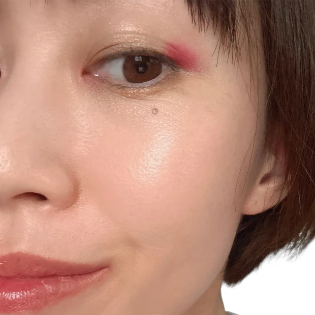 チーク　仕上がりイメージ